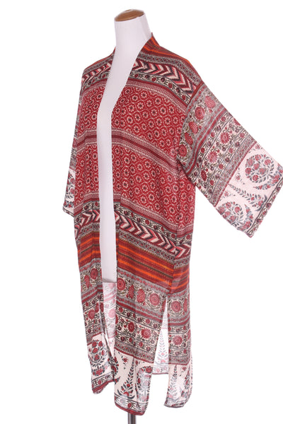 EVERYBODY TALKS - Boho printed kimono! 14