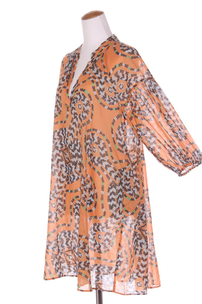 DEVOTION TWINS "Fabulous" cotton voile dress! 10-12