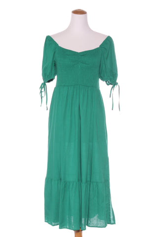 AIYANA - Shirred midi dress! 14