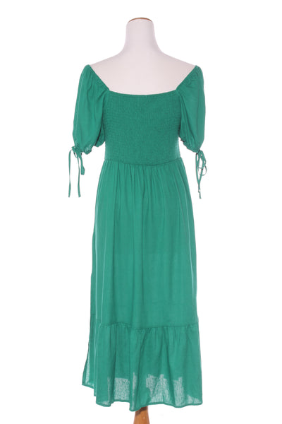 AIYANA - Shirred midi dress! 14