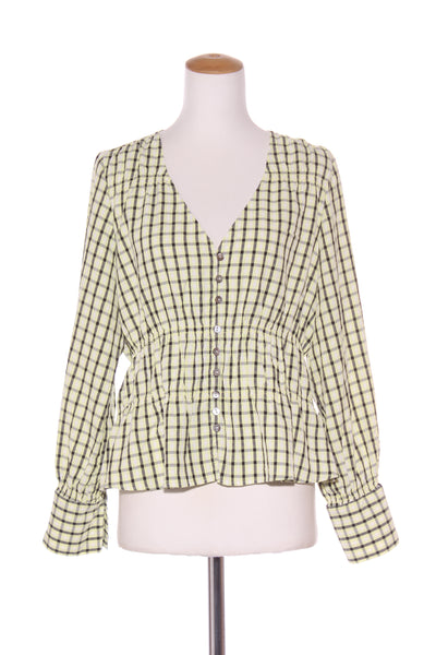 WHISTLE - Yellow plaid blouse! 14
