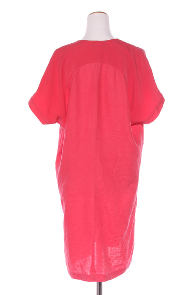 JIGSAW - Coral linen dress + pockets! 16