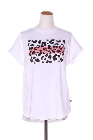 REBEL CLUB - Sparkle leopard tee! 8-12