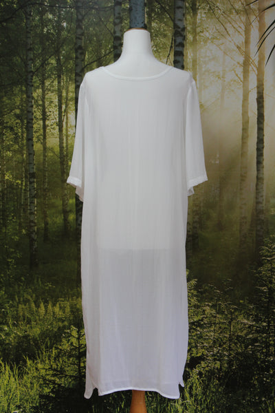 BLANK SPACE (NZ) Hazel tabard - White chiffon! 18