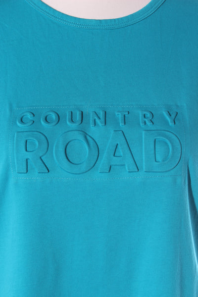 COUNTRY ROAD - Modern embossed logo tee! 10