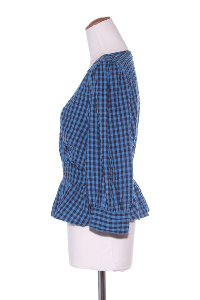 ONLY - Crossover top - Blue check! 14