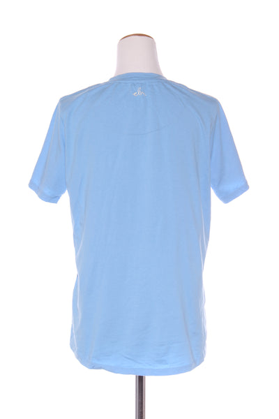 ELM "Daisy Spot" Azure blue tee 8-10
