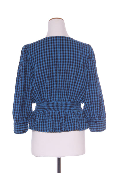 ONLY - Crossover top - Blue check! 14