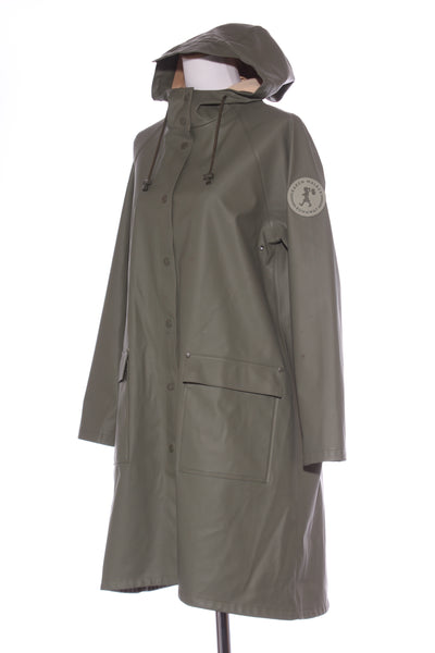 KAREN WALKER - Runway - Khaki raincoat!