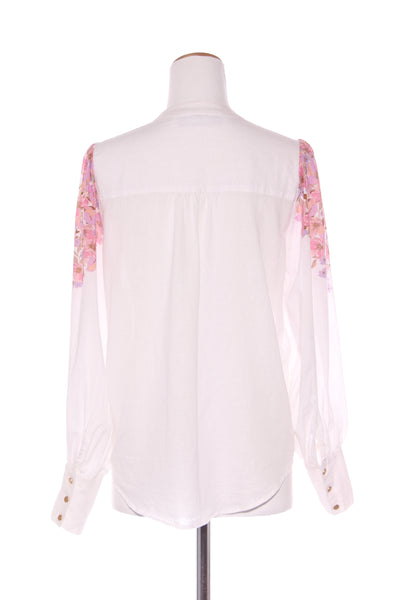 DECJUBA "Adriana" linen billow sleeve blouse! 10-12