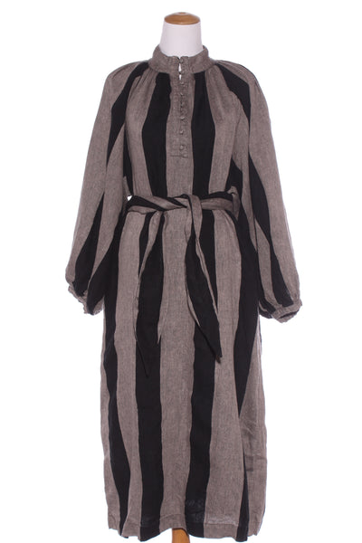 ZOE KRATZMANN - Linen Import dress - Black/stone! 12-14