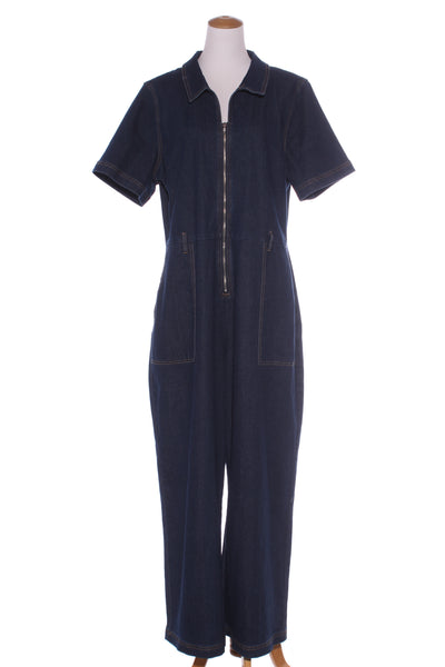 ZEST - Denim zip front boilersuit! 18