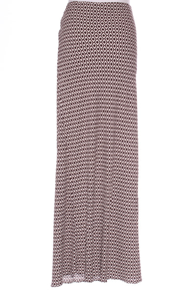 NO BRAND - Moroccan geo print bias maxi skirt! 18