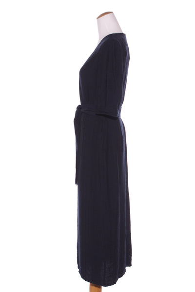 VERONIKA MAINE - Textured rayon puff sleeve midi dress! 8