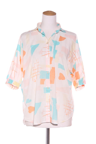 Vintage abstract print shirt! 14