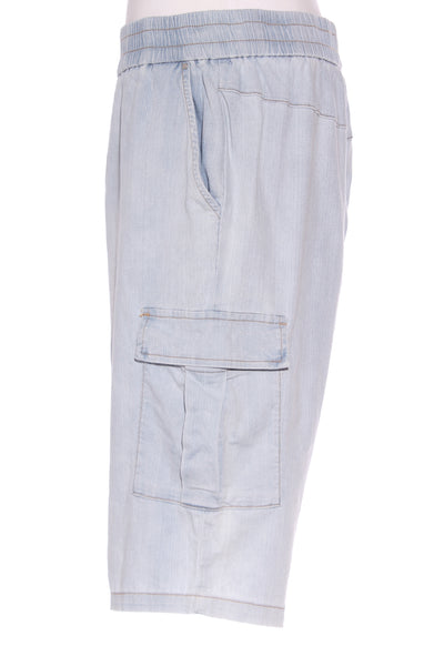 MOOCHI "Continuity" denim cargo shorts! 12