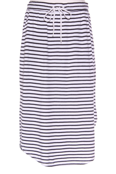 JUST JEANS - Scoop hem stripe midi skirt! 12