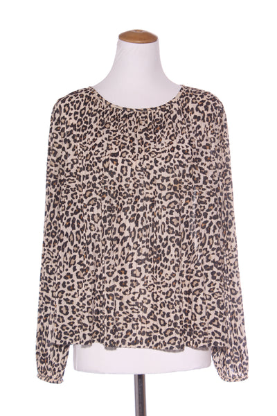 H&M - Leopard pleat blouse! 14