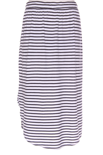 JUST JEANS - Scoop hem stripe midi skirt! 12