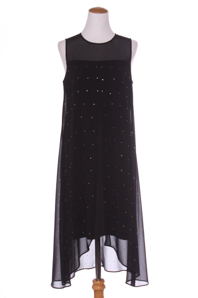 HARLOW - Embellished chiffon overlay dress! 12