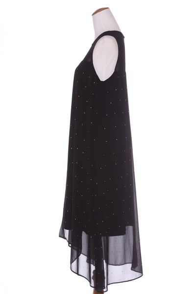 HARLOW - Embellished chiffon overlay dress! 12