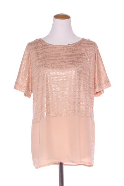 GINGER MARY - Rose gold metallic print top! 14
