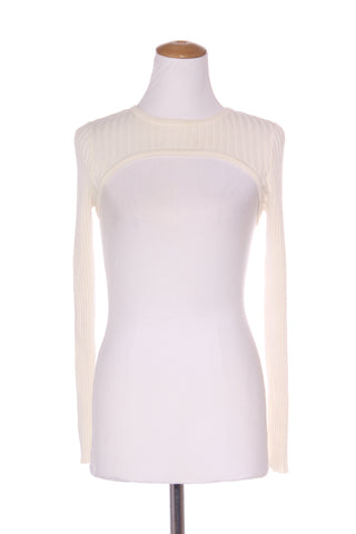 GLASSONS - Rib knit layering top - Cream! 12