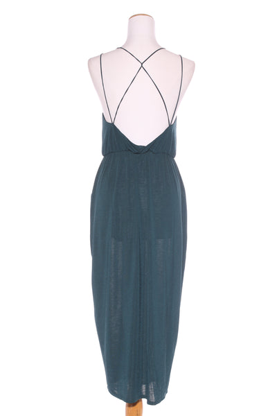 ST FROCKS (BN) Teal green stretch evening dress! 14