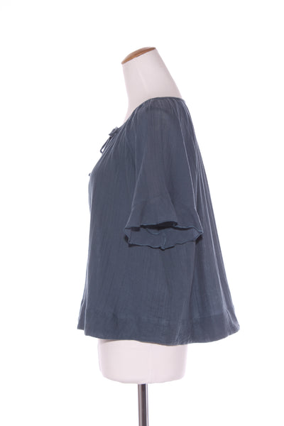 HUMIDITY - Stardust blouse - Petrol blue! 12/14