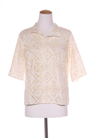 ZOE KRATZMANN - Cream broderie shirt! 12
