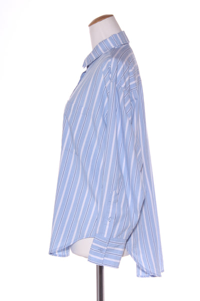 STORIES BE TOLD - Oversized stripe boyfriend shirt! 10-12