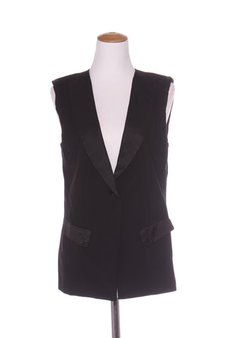 RICOCHET (NZ) Fine wool padded shoulder waistcoat! 12