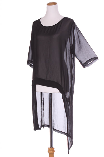 BAZAAR (NZ) Asymmetric chiffon over top! 16