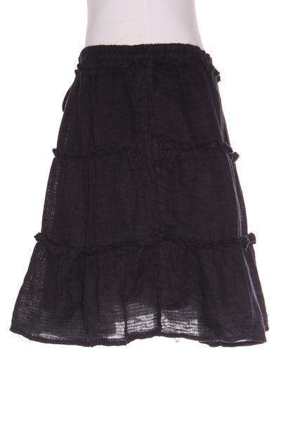 COUNTRY ROAD - Organic textured french linen mini skirt! 16