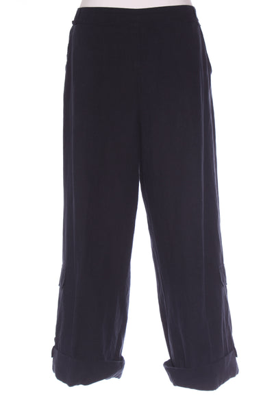 LOUNGE By Repertoire (NZ) "Leon" linen blend crop pant! 14