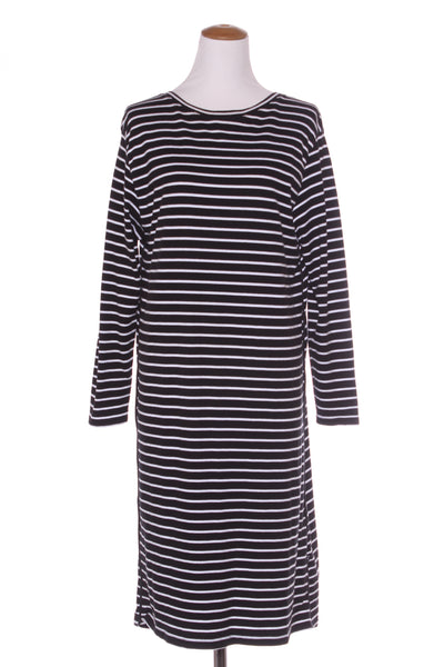 MOOCHI 6&7 Stripe cotton L/S midi dress! 14