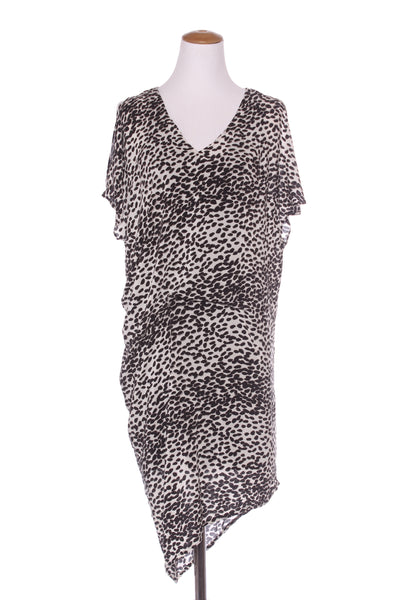 MOOCHI (NZ) Printed silk asymmetric dress! 10