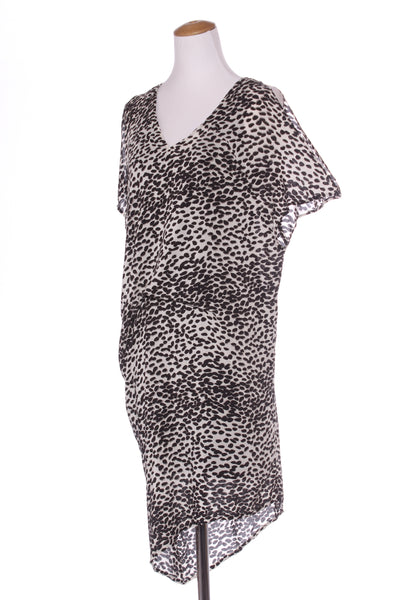 MOOCHI (NZ) Printed silk asymmetric dress! 10