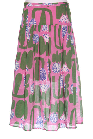 GORMAN - Organic cotton printed midi skirt! 14