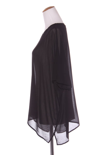 STORM - Relaxed sheer s/s viscose top! 14-16