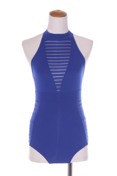 JETS (LN) AU "Parallels High Neck" Cobalt swimsuit!