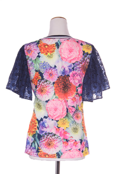 CHARLO - Broderie flare sleeve floral top! 12