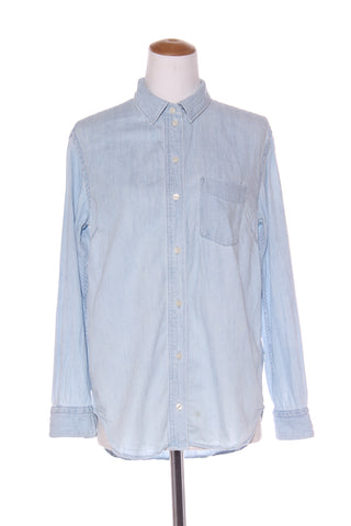 COUNTRY ROAD - Linen blend chambray denim shirt! 10
