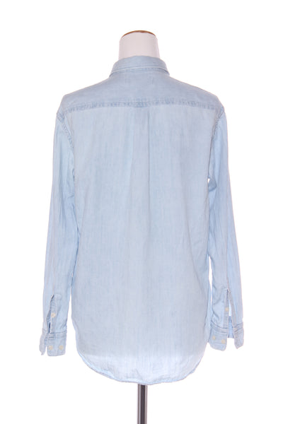 COUNTRY ROAD - Linen blend chambray denim shirt! 10