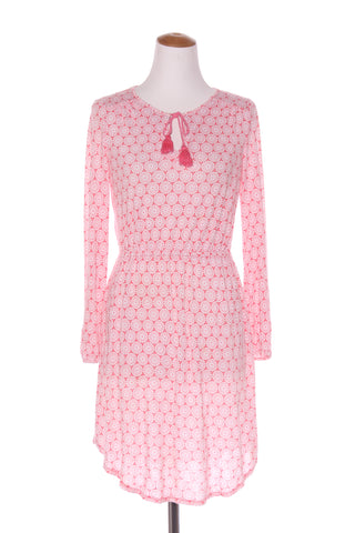 BODEN - Soft viscose linen dress - Coral print! 10