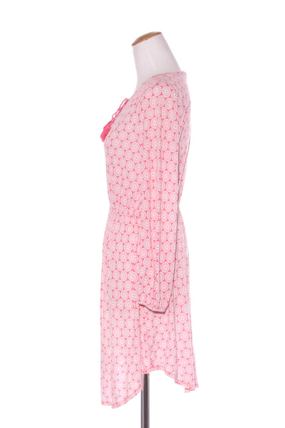 BODEN - Soft viscose linen dress - Coral print! 10