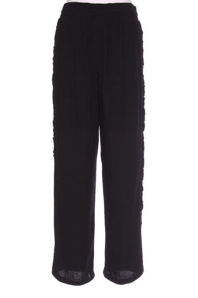 KETZ-KE - Wide leg ruched side panel pant! 12