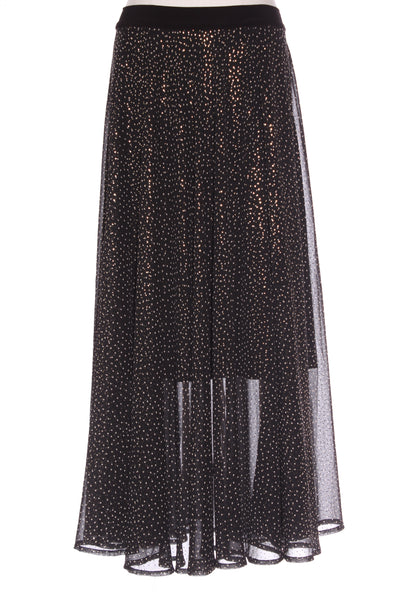 SACHA DRAKE - White & gold confetti print maxi skirt! 14