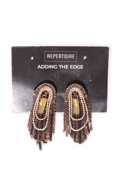 REPERTOIRE "Woven circle" earring!