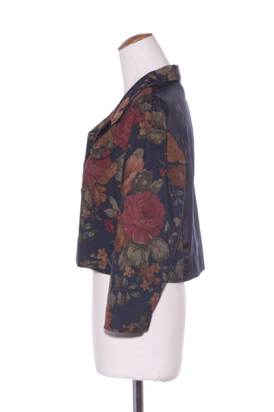 ANNAH S (NZ) Crop floral jacket! 14